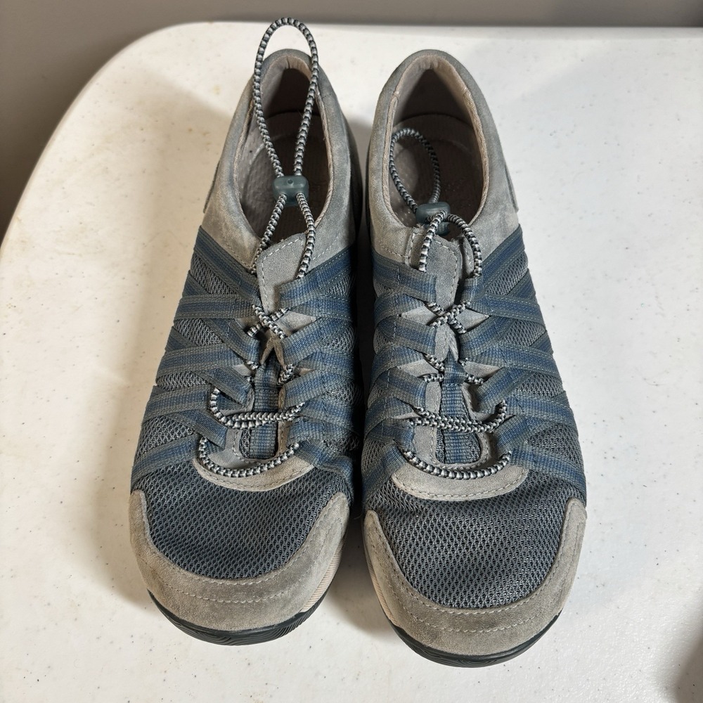 Dansko Honor Sneakers Womens Size EU38 US 7.5 Gray Suede Walking Shoes - Picture 3 of 7